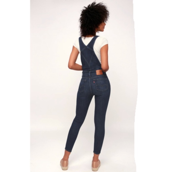 levi's skinny overalls over and out